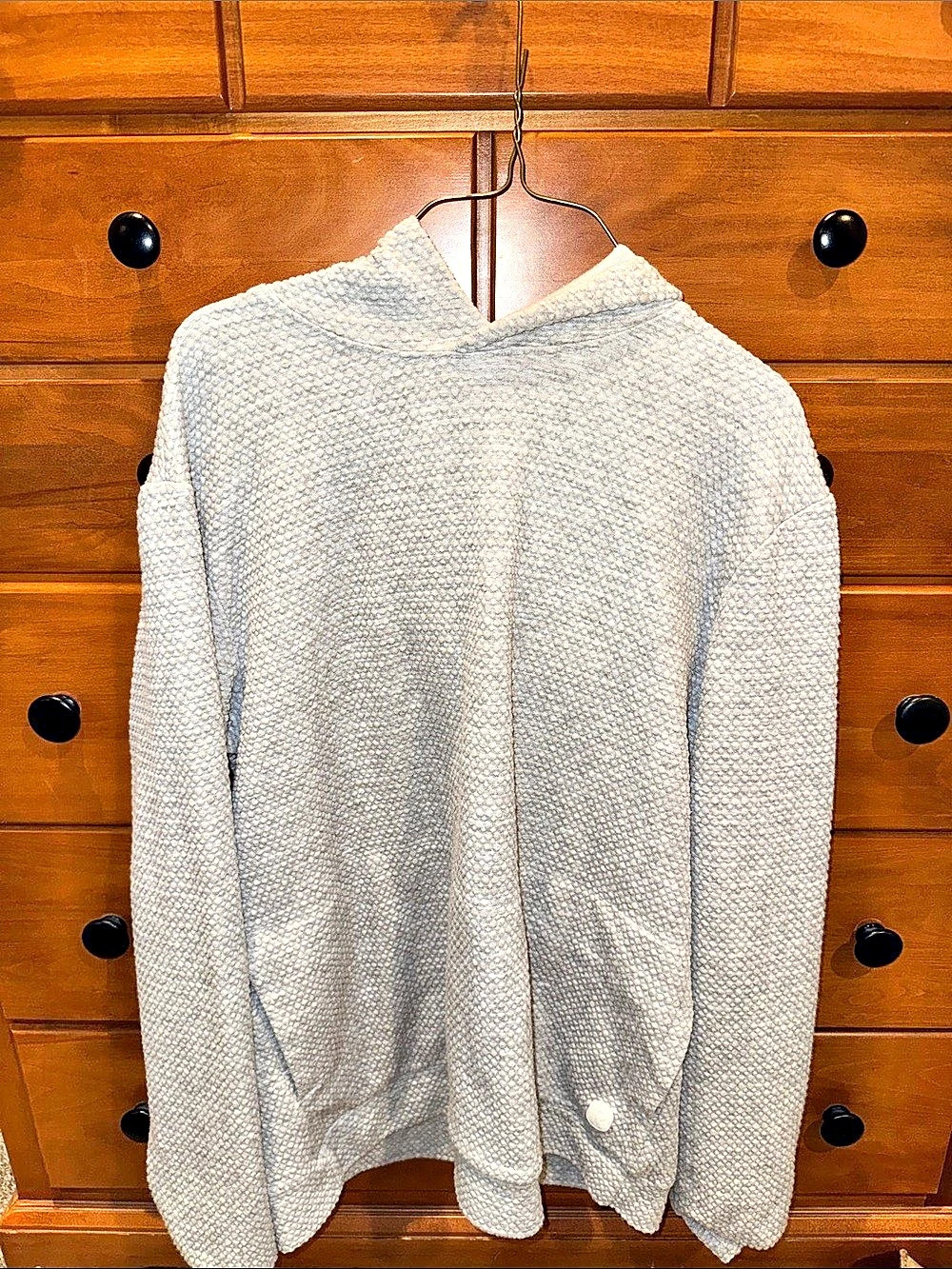 Right of Way Cowl Neck Gray Pullover